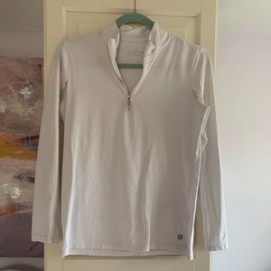 Bette and Court half zip